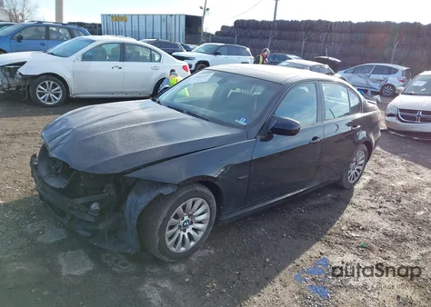 2009 BMW 328I из США, поврежденный, VIN WBAPH57599NM32394